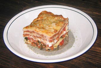 a Lasagna di carnevale slice